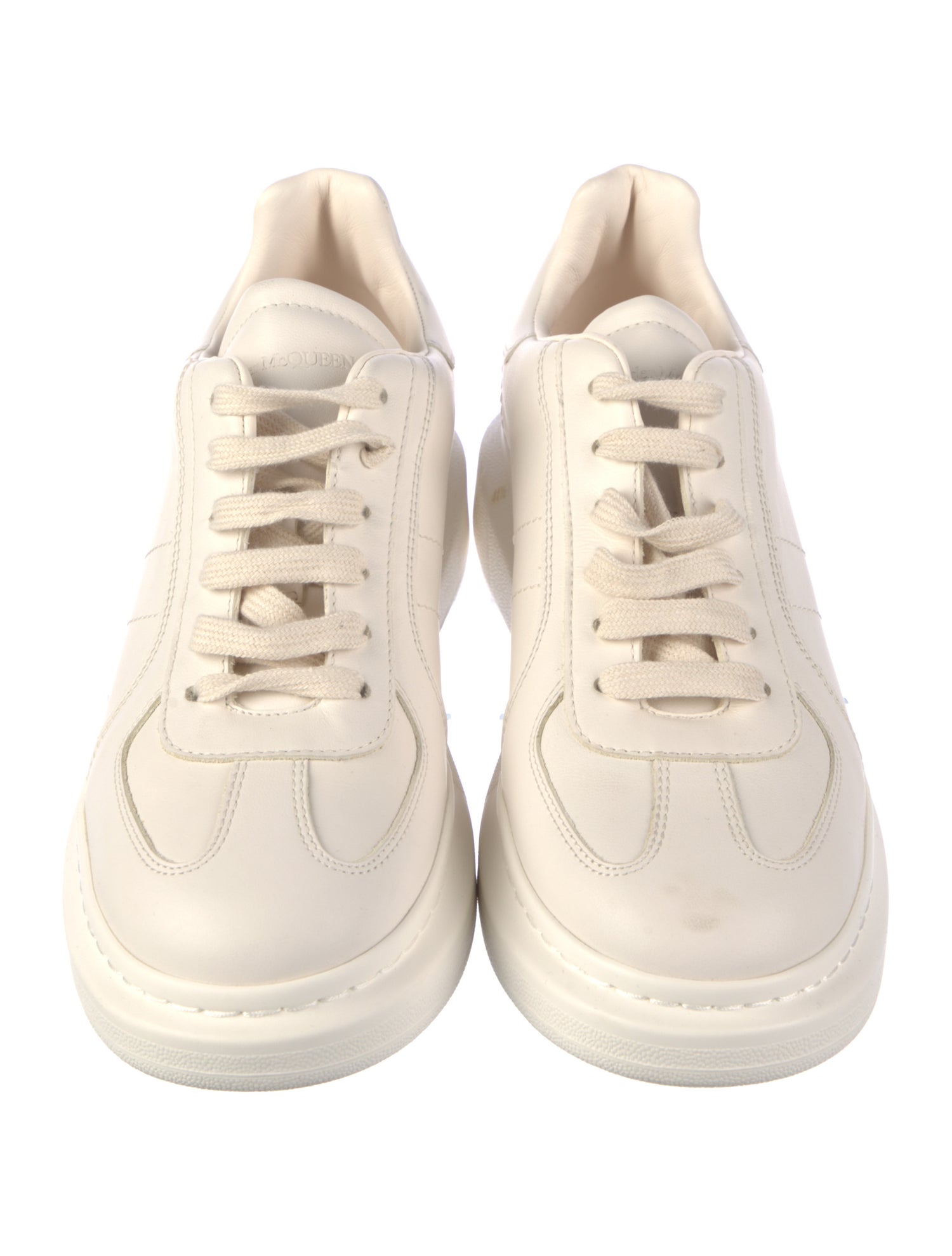 Alexander McQueen Leather Chunky Sneakers